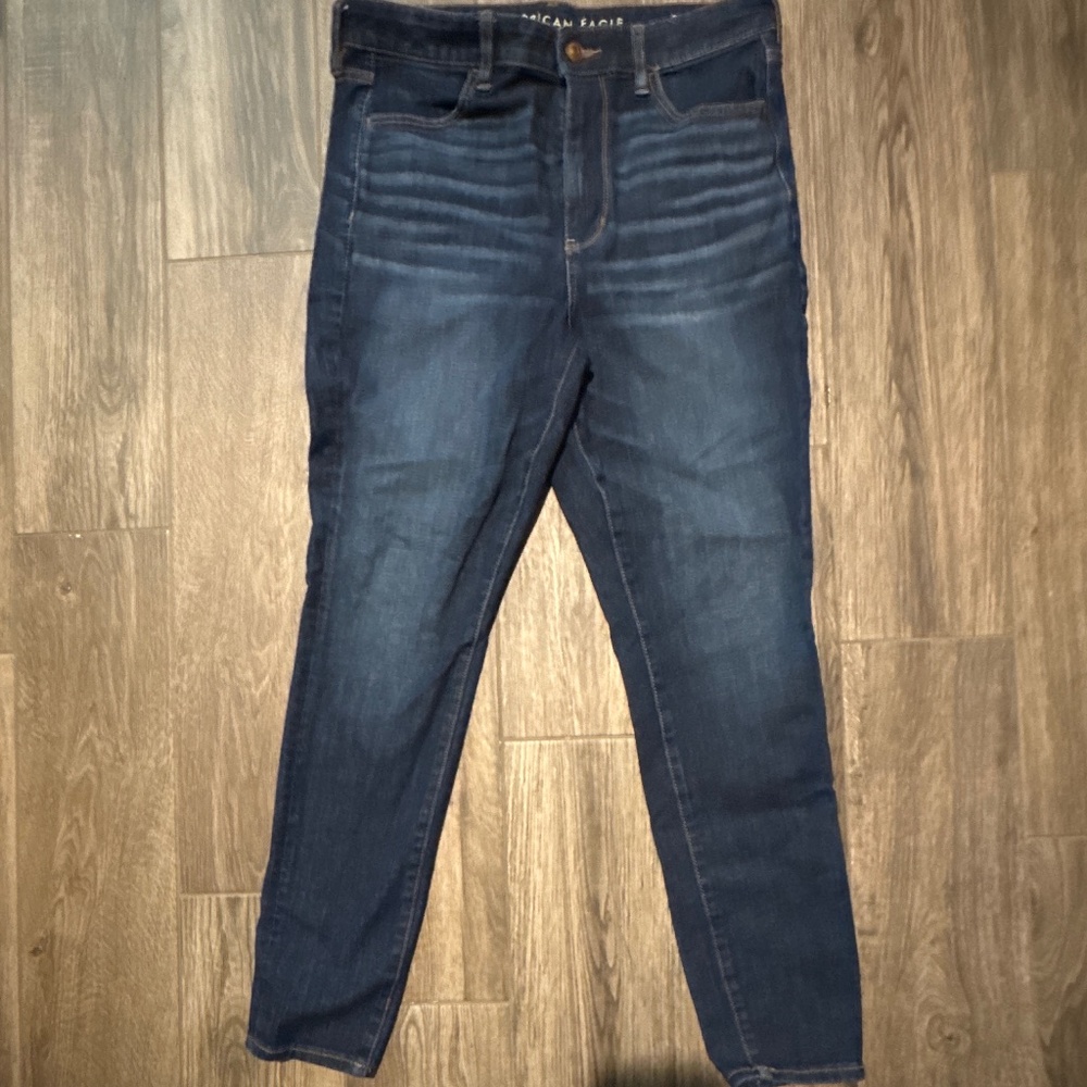 American Eagle blue skinny Jeans